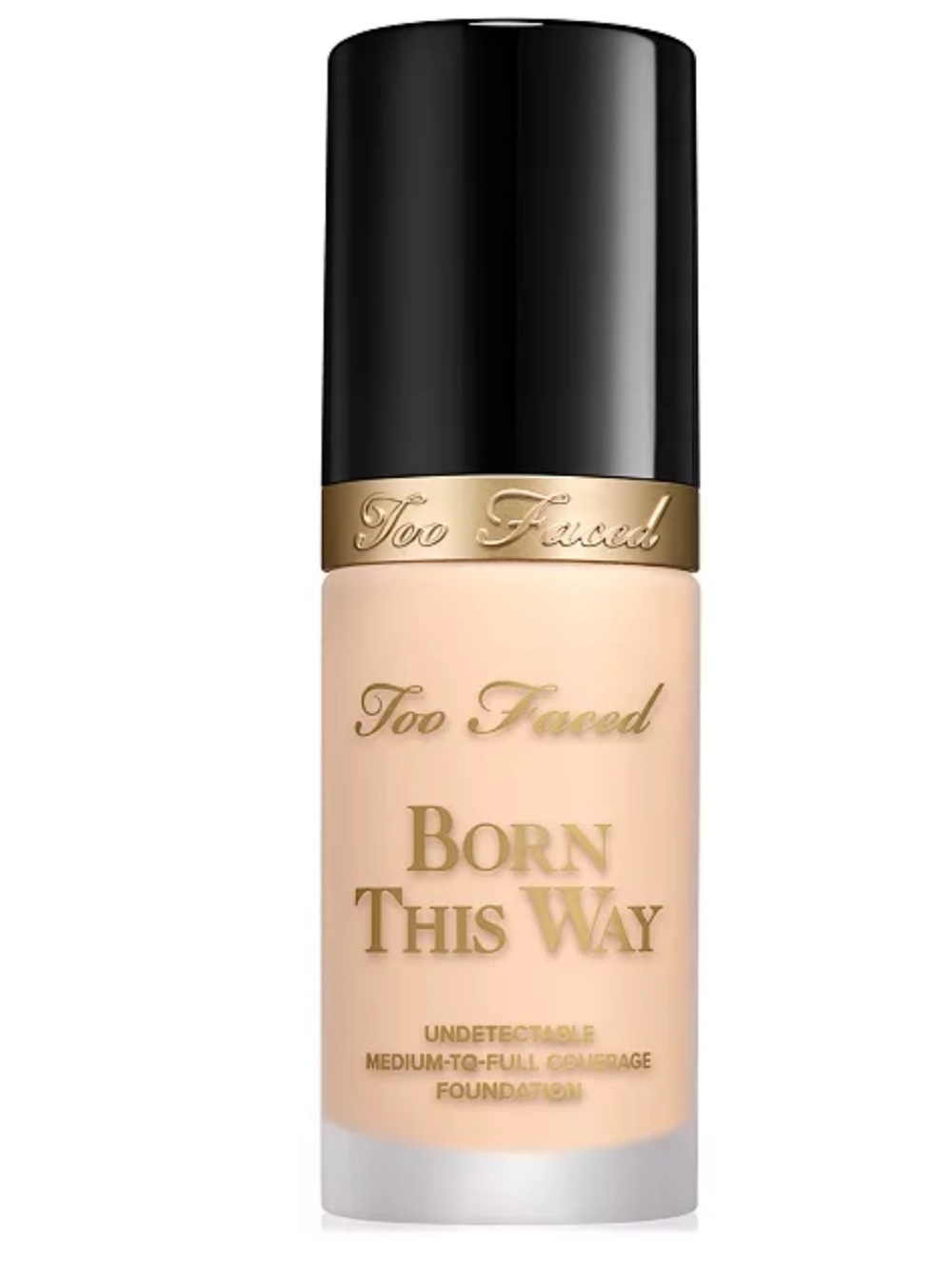 Too Faced Born This Way Oil Free Foundation 1 oz / 30 ml #SNOW